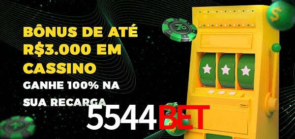 5544Bet melhor bônus de depósito